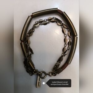 Isabel Marant Antique Brass Bracelet
